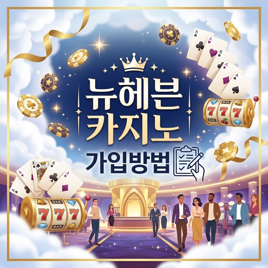 뉴헤븐카지노 초보자 입문 가이드: 가입부터 첫 배팅까지 완벽 마스터